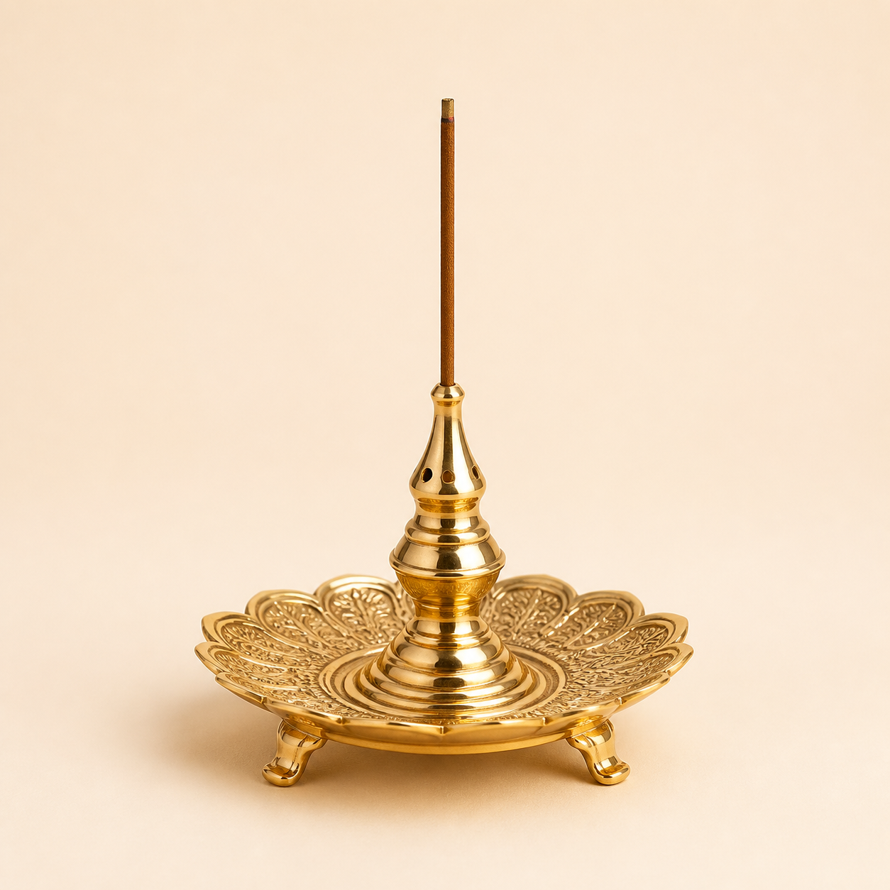 Brass Agarbatti Holder