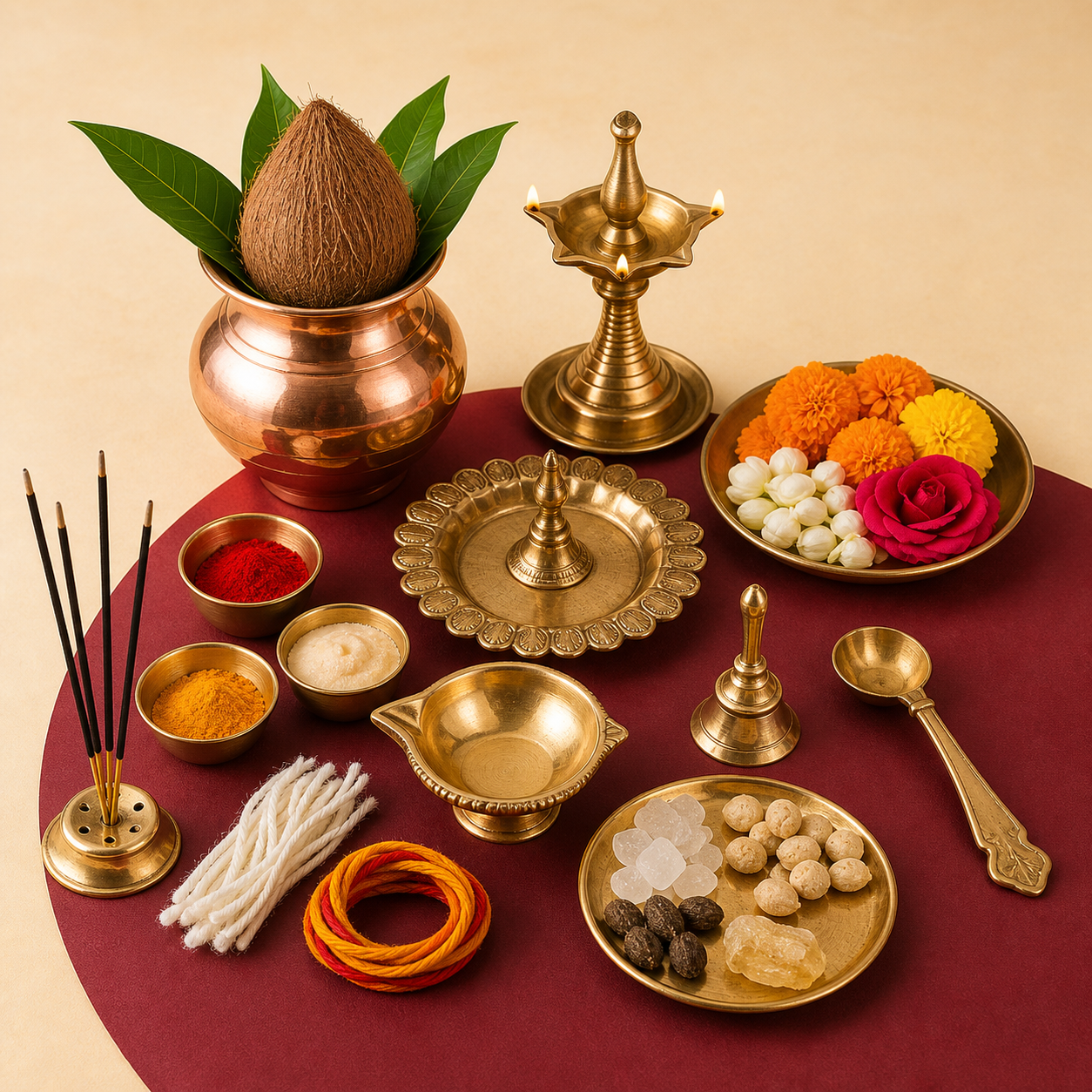Daily Puja Samogri Kit