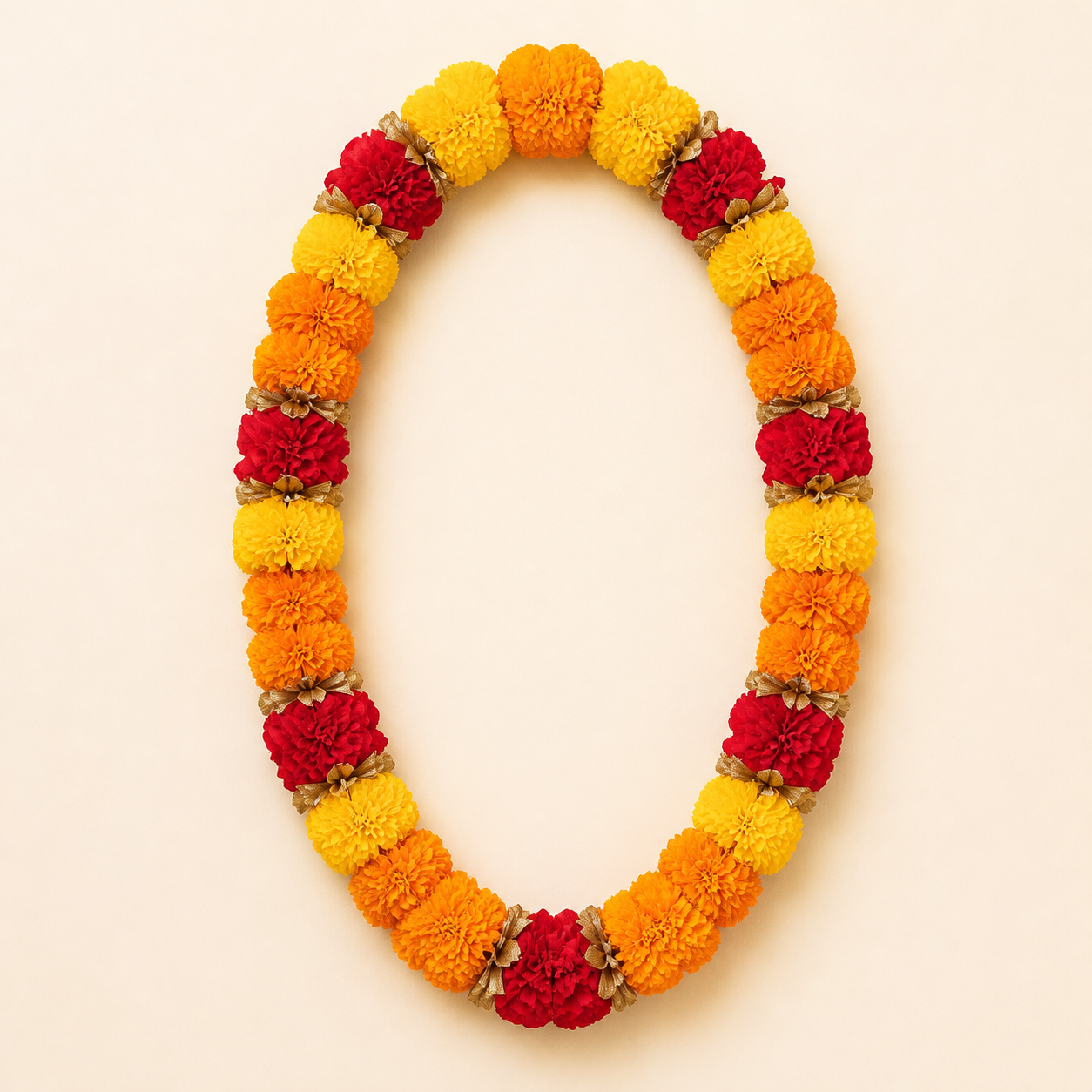 Marigold-Style Flower Garland